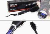 Pro Gemei Professional Hair Straightener Brush