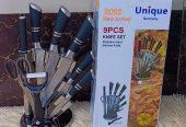 9 Pcs Knife Set