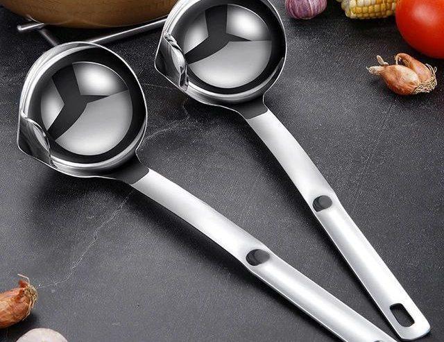 Stainless Steel Oil Filter Spoon