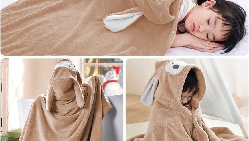 Animal Hooded Ultra Soft Bath Towel