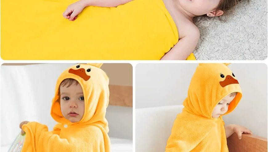 Animal Hooded Ultra Soft Bath Towel