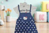 Babygirl Cartoon Cat Onesie Dress