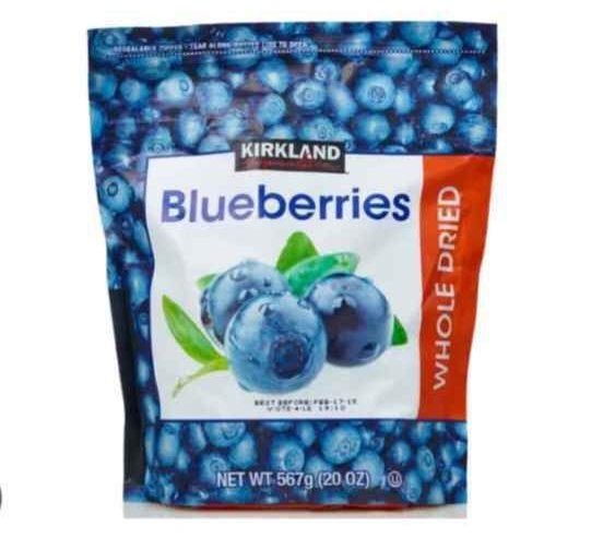 Kirkland BlueBerries Whole Drie