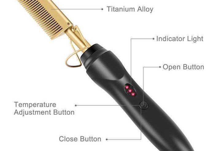 Electric Hair Styling Hot Comb