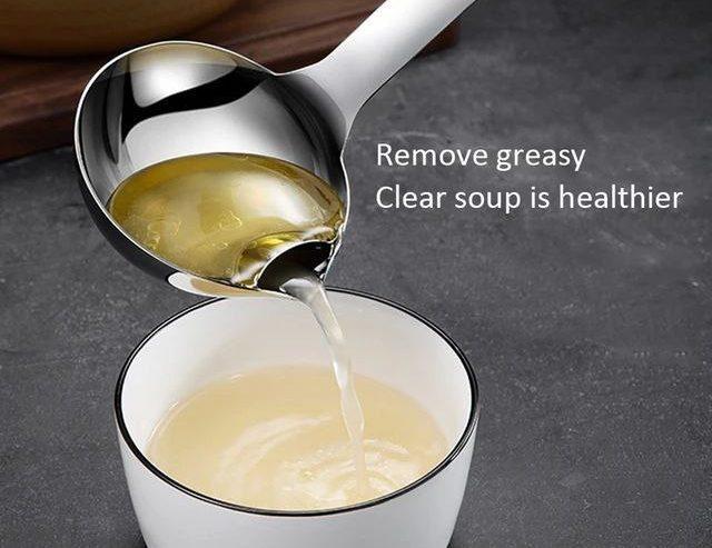 Stainless Steel Oil Filter Spoon