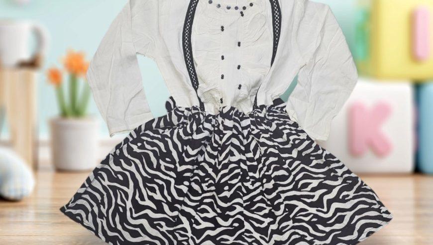 Toddler Girls Zebra Dress