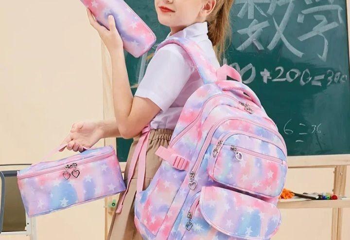 Backpack School Bag Set