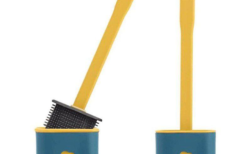 Wall-Mounted Toilet Cleaning Brush