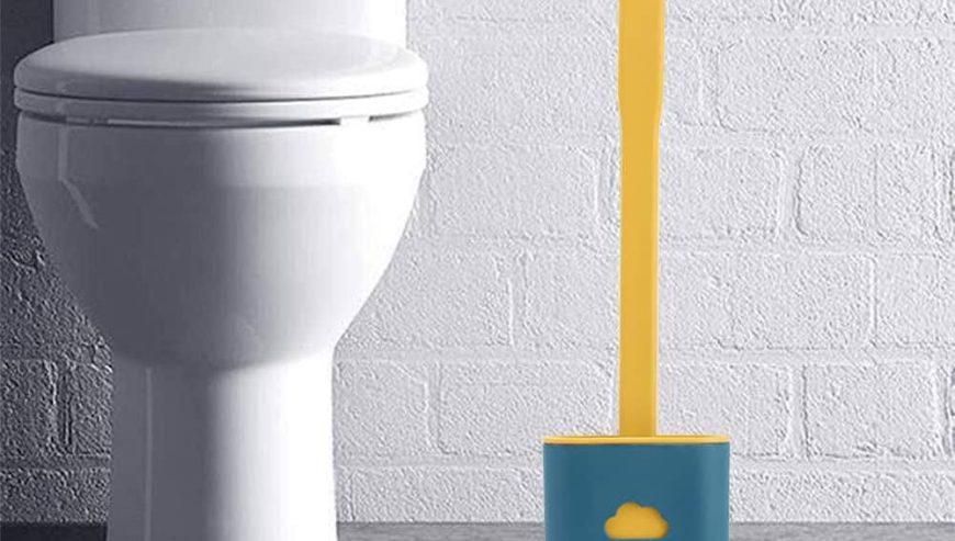 Wall-Mounted Toilet Cleaning Brush