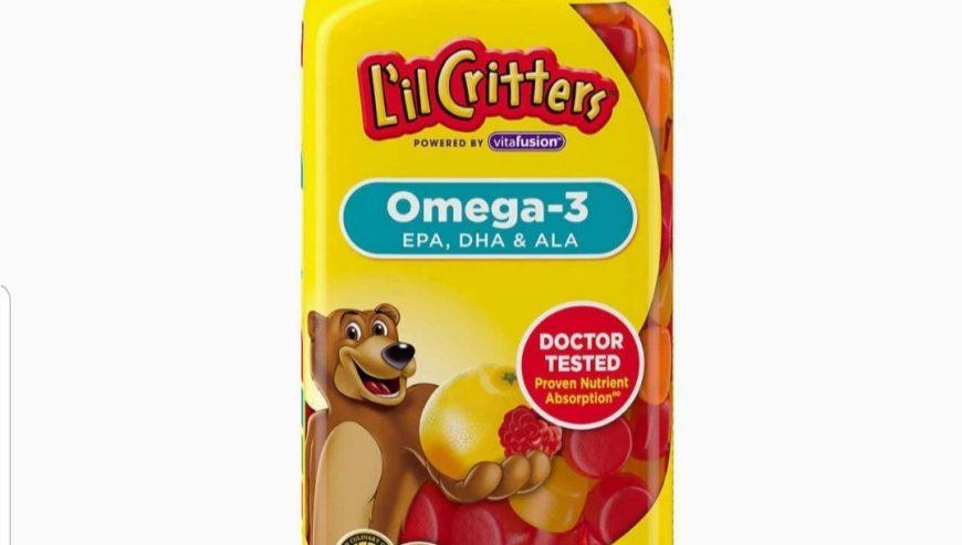 L’il Critters Omega 3 For the Brain & Eyes 