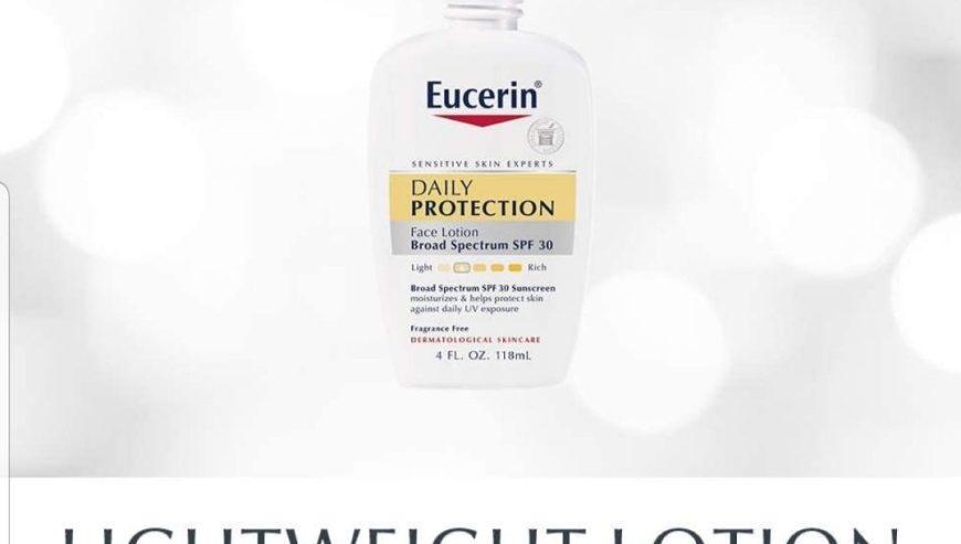 Eucerin Face Lotion & Sunscreen