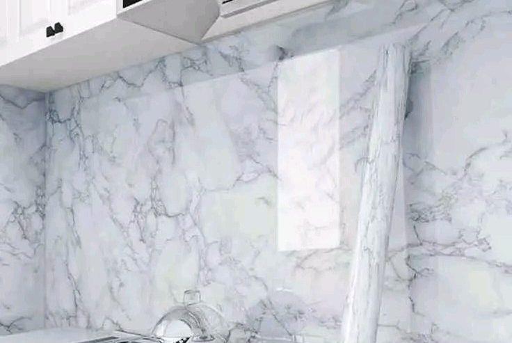 Marble Pattern Water Proof Wall Sticker