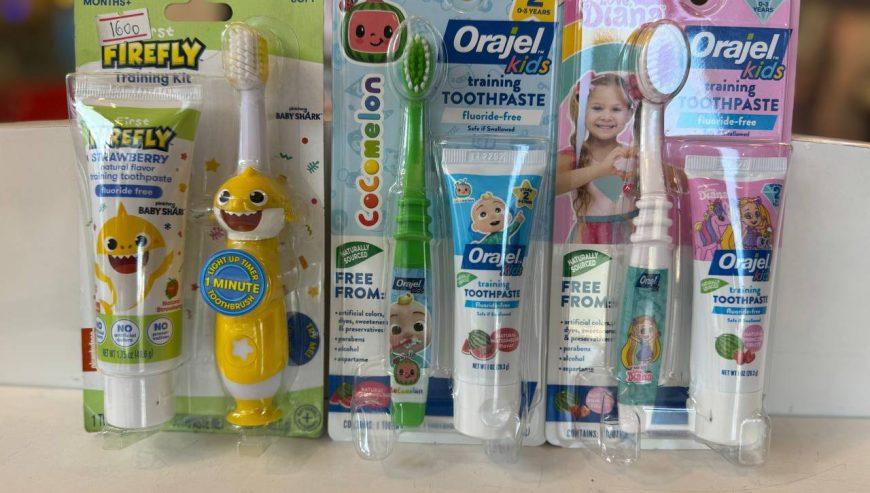 Orajel Kids Fluoride-Free Training Toothpaste