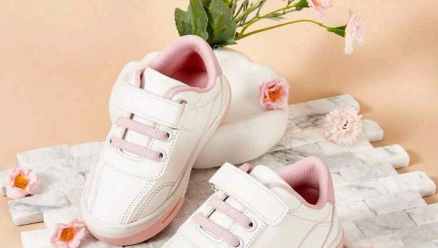 Baby Girls Hook-and-loop Fastener Shoes