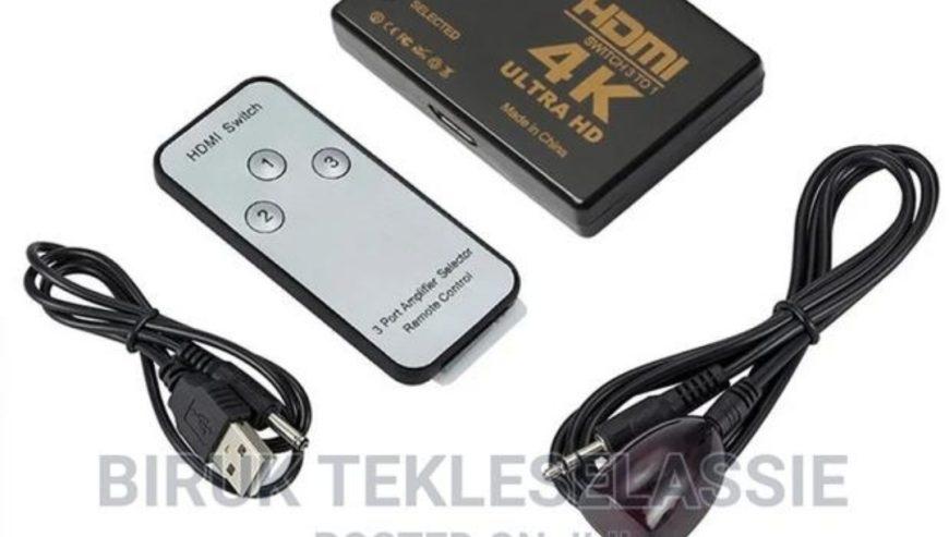 HDMI switch by 3 and 5 Port