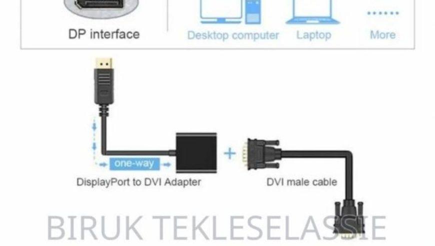 DP To DVI Adapter