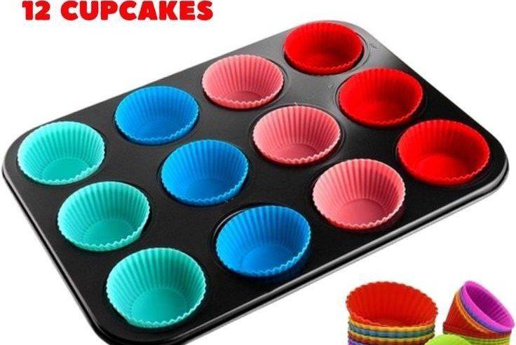 12 Cup Non-Stick Muffin Tray