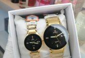 Couples Watch With Brand Box