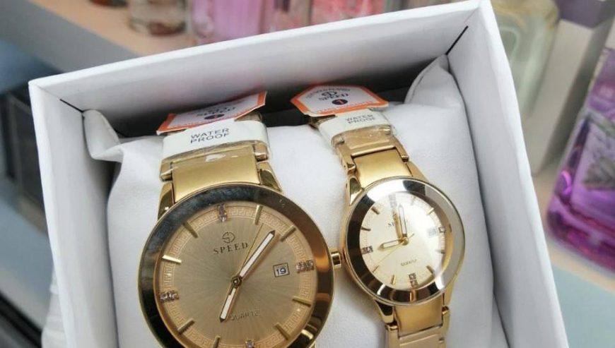 Couples Watch With Brand Box