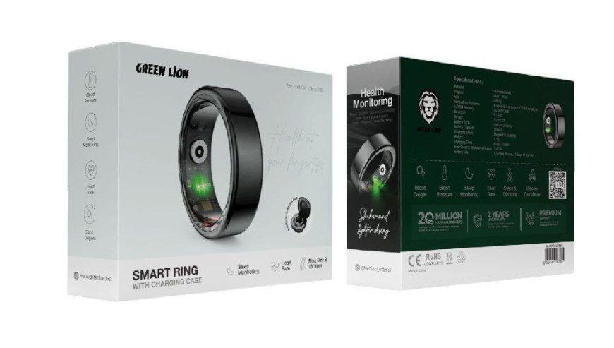 Smart Ring With Charging Case