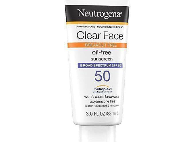 Netrogena Clear Face Sunscreen