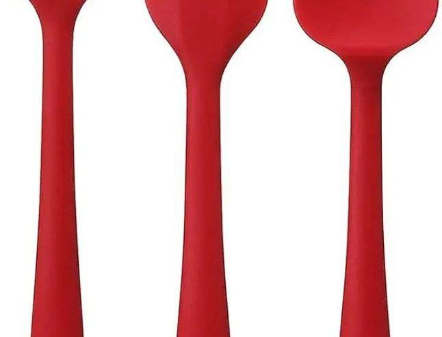 3pcs Silicon Brush Spatulas    