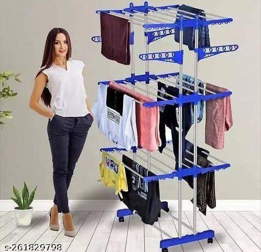 Three Layer Clothes Hanger Rack