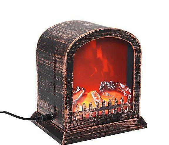 Retro LED Fireplace