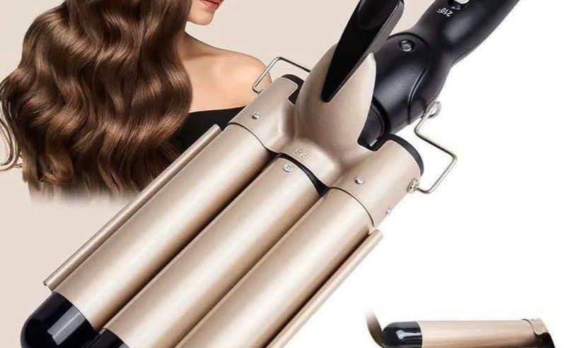 Three Barrels Hair Curler