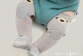 High knee Baby Crawling Socks