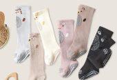 High knee Baby Crawling Socks