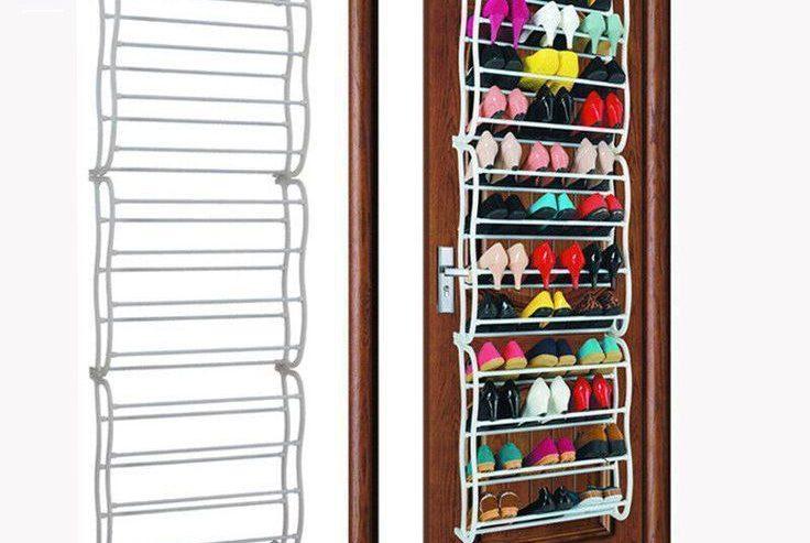 36 Pairs Over The Door Shoe Rack