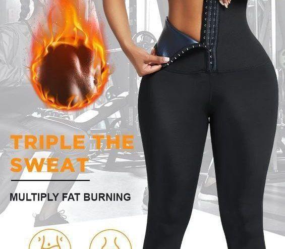 High Waist Sauna Sweat Pants