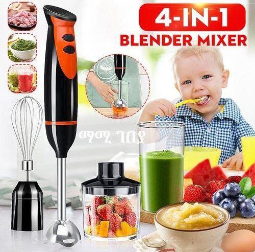 4-in-1 Electric Handheld Blender Mixer