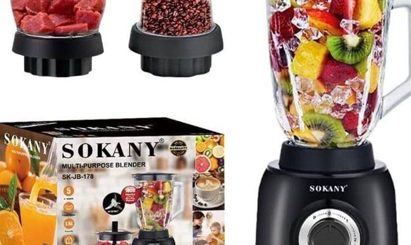 Sokany 3 in1 Blender