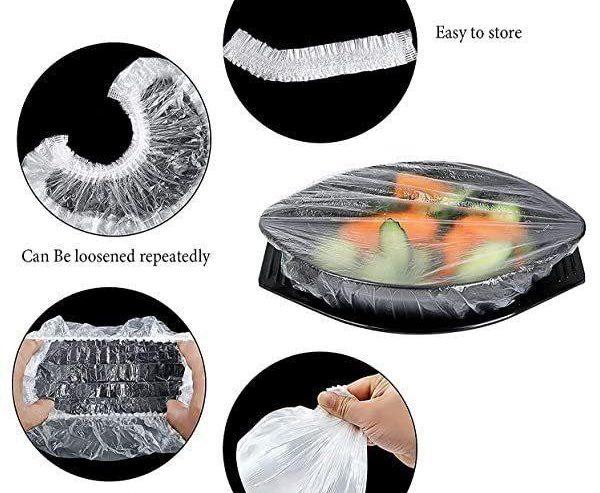 100 Pieces Disposable Food Cover