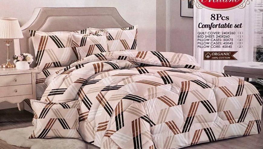 Quality 8 Pcs Comforter Set