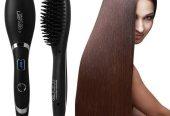 Pro Gemei Professional Hair Straightener Brush