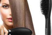 Pro Gemei Professional Hair Straightener Brush