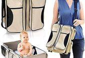 Multifunction Foldable baby Diaper Bag