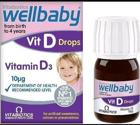 Well Baby Vitamin D Drops