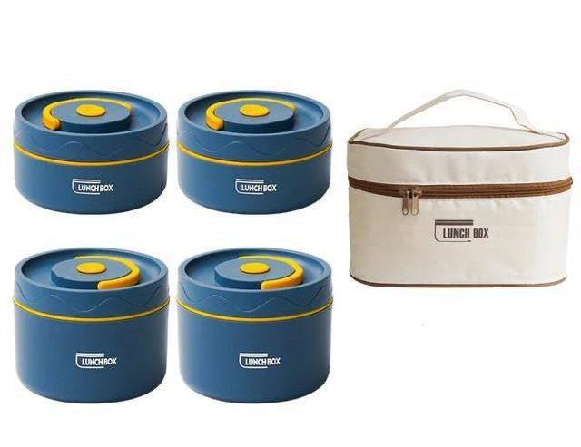 4Pcs Thermal Lunch Box