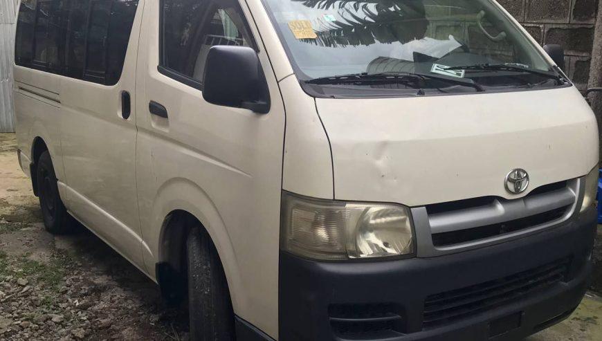 2007 Model-Toyota HiAce super GL