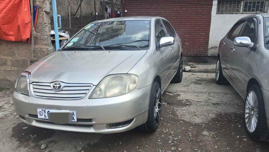 2001 Model-Toyota Corolla