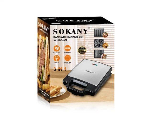 Sokany 3 in1 Waffle Maker