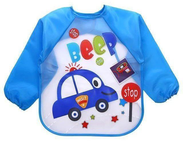 Waterproof Washable Long-Sleeve Baby Bibs