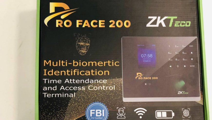 ZKT Pro Face 200 ID / WiFi | Pro Face 200 Multi-biometric identificati