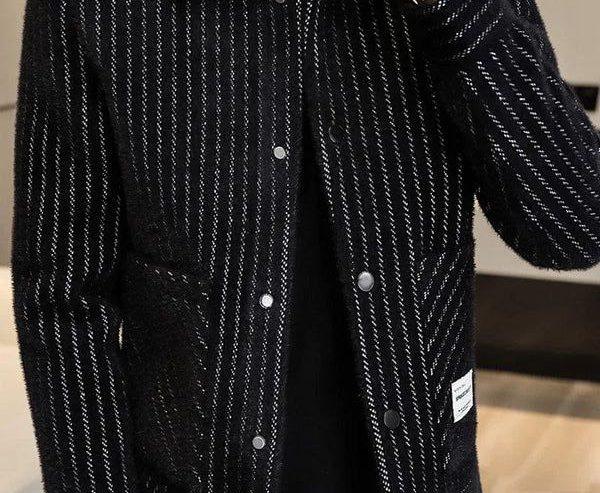 Luxury Striped Men’s Jacket