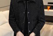 Luxury Striped Men’s Jacket