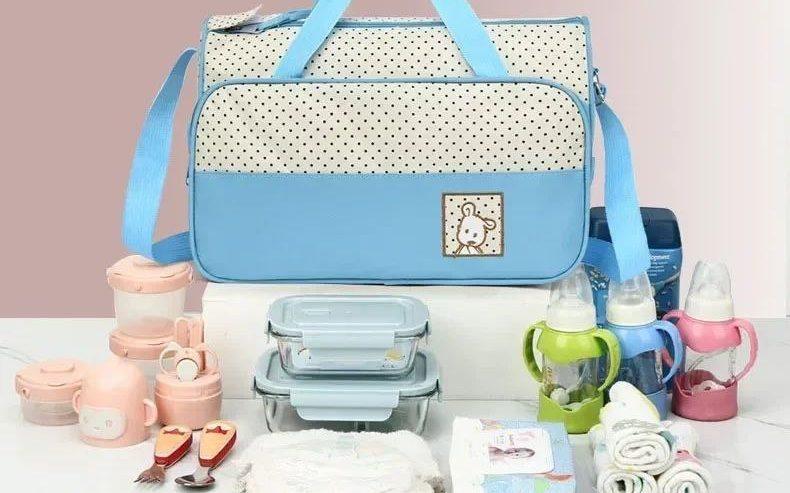 5 Pcs Diaper Bag